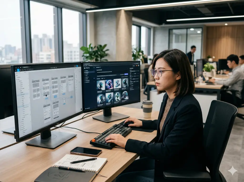 掌握AI與高階審美，UI UX介面設計師是多媒體設計科的未來高薪出路