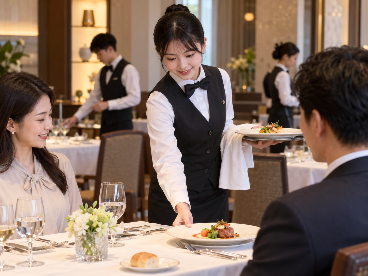 餐飲與服務業